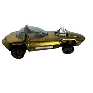 De colección Hot Wheels Redline 1968 Silhouette Spectraflame Gold Anticongelante OG 16 - Imagen 1 de 15