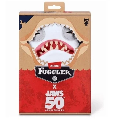 Peluche Fuggler Jaws 50 Aniversario Tiburón Divertido Monstruo Feo Zuru Coleccionable Foto 1 de 4