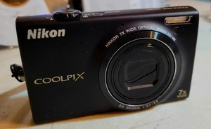 Nikon COOLPIX S6100 20.0MP Digital Camera Black from JAPAN | Tested/works - Picture 1 of 20