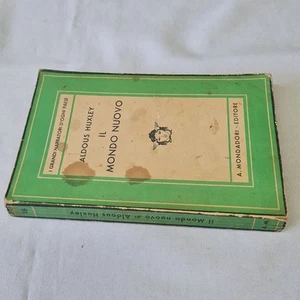 (Aldous Huxley) Die neue Welt 1933 Mondadori 1 Aufl. - Bild 1 von 1