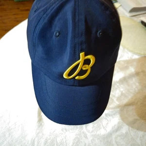 Breitling 1884 Relojes Para Hombre Sombrero Azul Oscuro Gorra Correa Ajustable Oro Logo Nuevo - Imagen 1 de 6