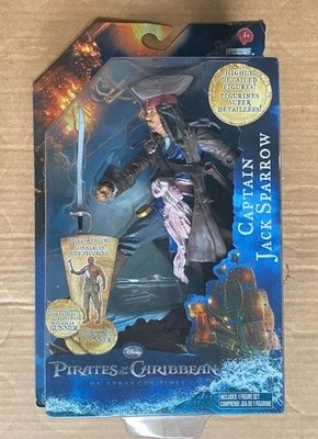Piratas del Caribe en mareas extrañas Capitán Jack Sparrow Figura Serie 1 Foto 1 de 4