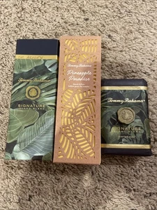 Lot TOMMY BAHAMA Soothing Moisturizer Pineapple Paradise Island Blend & Soap - Picture 1 of 3