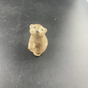 Süße Keramik Bär Figur 2 Zoll groß. - Bild 1 von 7