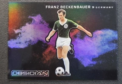 2022-23 Panini Obsidian Franz Beckenbauer Black Colurblast SSP Germany - Image 1 of 2