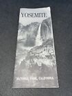 Yosemite Valley 1961 Pamphlet and Map National Park