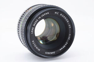 [Near MINT] MINOLTA MC Rokkor PF 50mm F/1.7 MF For MC / MD Mount From JAPAN #264