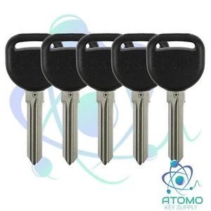 5 Pack New Replacement Transponder Key for Chevrolet B106-P (Z) / B106 (Circle+) - Picture 1 of 5