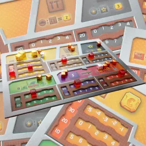 UK Terraforming Mars Dual Layer Player Board x1 Kickstarter Promo Game Accessory - Picture 1 of 3