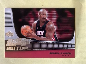 2006-07 Upper Deck MVP MVP Watch SHAQUILLE O’NEAL Miami HEAT #MVP-SO - Picture 1 of 2