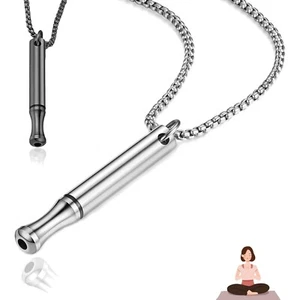 2 Stück Rauchentwöhnung Hilfsmitte,V2 Halskette Rauchfrei ,Atemkette - Bild 1 von 12