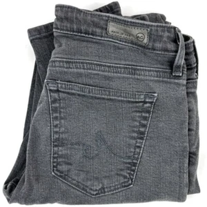 Adriano Goldschmied Jeans 27 Womens Stevie Ankle Slim Straight Leg Gray Sz 27x27 - Picture 1 of 16