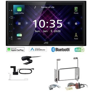 JVC Autoradio Apple CarPlay Android Auto DAB+ für Nissan X-Trail 2007-2014 - Bild 1 von 8