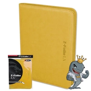 Álbum BCW Z-Folio 9 bolsillos cremallera LX - amarillo - ENVÍO GRATUITO - Imagen 1 de 1
