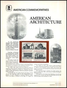 1981 American Architecture Biltmore CP148 commemorative panel 148 MNH Sc 1931a - Picture 1 of 1