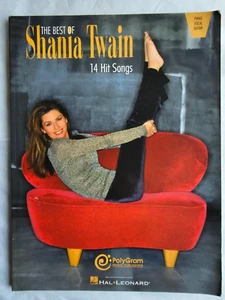 SHANIA TWAIN 14 HIT SONGS - PIANO, VOCAL, GUITAR - HAL - VGC - Picture 1 of 3
