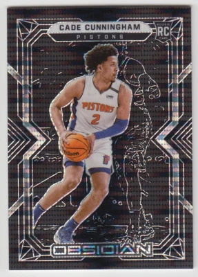 2021-22 Obsidian Tmall Asia Cade Cunningham Electric Etch Pulsar #151 Rookie RC - Image 1 of 4