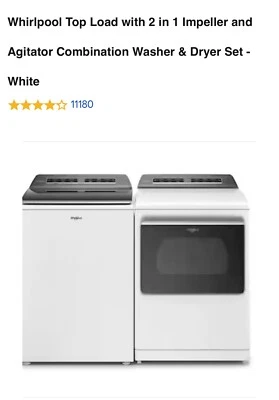 washer and dryer set used - Image 1 of 2