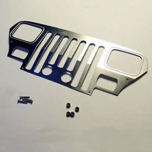 Metal Front Grille Body Accessories For Tamiya 1/10 CC01 Wrangler RC Car Crawler - Picture 1 of 4