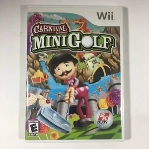 Juegos de carnaval: mini golf - juego de Nintendo Wii con manual - Imagen 1 de 3