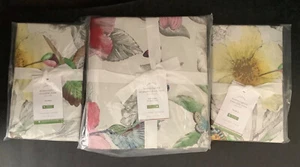 Edredón Pottery Barn HUMMINGBIRD reversible F/Q Full-Queen, 2 fundas estándar nuevo - Imagen 1 de 2