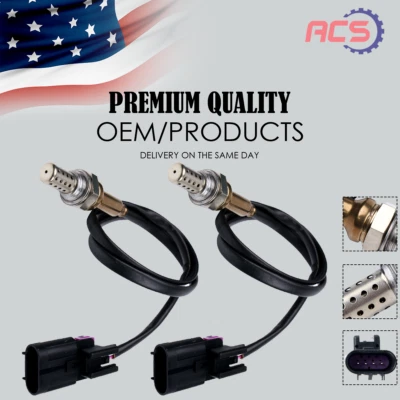 2 sensores de oxígeno O2 aguas abajo OEM para Hyundai Azera Genesis Kia Sedona 234-4855 Foto 1 de 4