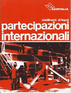 Folleto de avión - Aeritalia - Planta de Nápoles de Nápoles DC-9 DC-10 Atlántico (B614) - Imagen 1 de 1