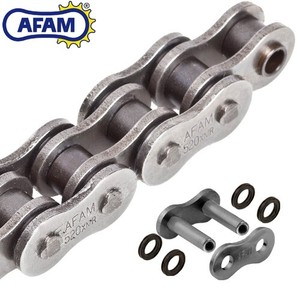 AFAM Chain for Kawasaki KX 250 F 4T 2018 KX252AAA Racing Chain 520XMR3 Black Rivet