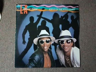 LA Dream Team - Kings Of The West Coast 1986 Electronic Hip Hop LP, Vinyl is EX+ - Imagem 1 de 4