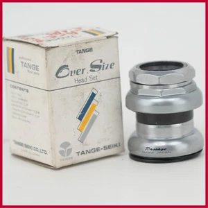 NOS TANGE PASSAGE HEADSET 1+1/8 VINTAGE 90s THREADED MTB MOUNTAIN MTB OLD GRAY - Picture 1 of 9