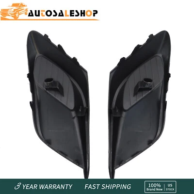 Fog Light Cover For 14-2016 Mazda 3 Sport Textured Black Front left & Right Side Foto 1 de 4