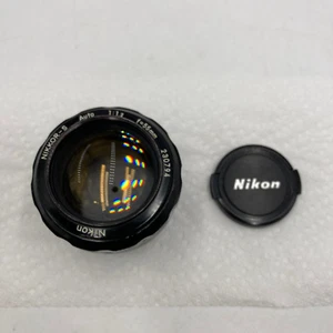 Nikon NIKKOR-S Auto 1:1.2 f=55mm FAST Lens w/Caps for Nikon DSLR's - Picture 1 of 13