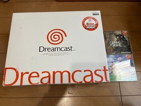 SEGA DreamCast Console (HKT-3000) & Controller with 2 games and BOX 0201