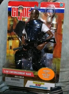 GI Joe Law Enforcement Raid 12" African American Action Figure 2001 - Picture 1 of 2