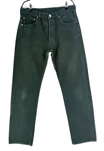 Jeans De Mezclilla Rectos Para Hombre Vintage LEVI'S STRAUSS & CO W33 L32 - Imagen 1 de 12