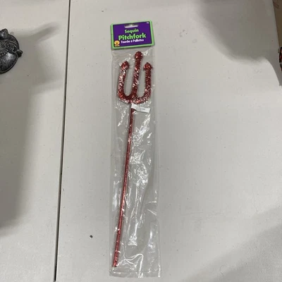 Rubie's - Sequined (Red) Pitchfork - Image 1 of 4