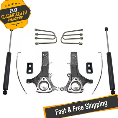 Maxtrac K882145 4.5" Lift Kit w/ Shocks for 2002-2008 Dodge Ram 1500 2WD Foto 1 de 4