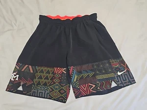 2015 Nike BHM Black History Month Hyper Elite Shorts Black Large W32×L9 *FLAWS* - Picture 1 of 11