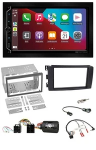 ESX 2DIN DAB USB Lenkrad Bluetooth Autoradio für Smart ForFour 2004-2006 - Bild 1 von 13