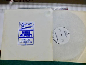 HERB ALPERT AFRICAN QUEEN 45 RPM 12 SINGLE. DJ. NEAR MINT LP - Picture 1 of 1