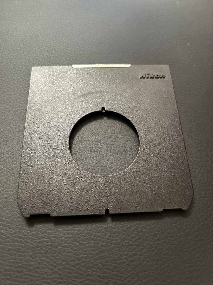 Genuine Nikon lens board - copal 1 - Wista Linhof fit - Image 1 of 2