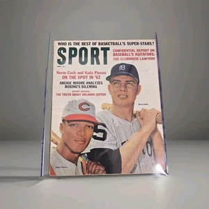 Sport Magazin 1962 Baseball Norm Cash Detroit Vada Pinson Chet Walker Vintage - Bild 1 von 14