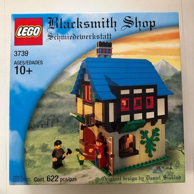 LEGO Castle My Own Creation Blacksmith Shop 3739 In 2002 New Retired - Image 1 of 3