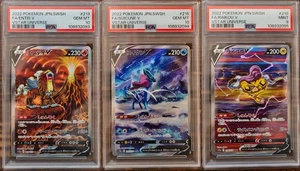 PSA 10 y 9 Entei Suicune Raikou V conjunto secuencial VSTAR Universe SAR s12a Pokemon - Imagen 1 de 7