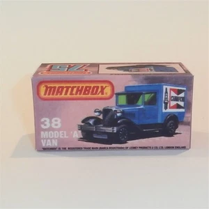 Matchbox Lesney Superfast 38 h Ford Model A Truck 'Champion' K Style Repro Box - Picture 1 of 4