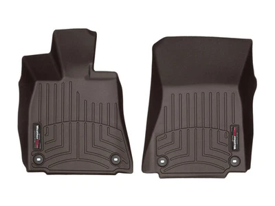 WeatherTech FloorLiner for 2016-2024 Lexus IS - 1st Row, Cocoa - Image 1 of 4
