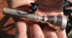 Boquilla trompeta vintage Vincent Bach 1 1/2 C modificada con tapa y apertura de puerto - Imagen 1 de 4