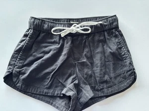 Roxy Women’s Black XS Drawstring Shorts Elastic Waist With Pockets - Picture 1 of 4