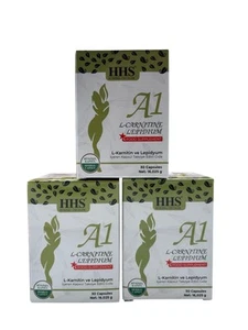 L-carnitine Lepidium HHS A1 Original 3X30 bien Être Envoi Rapide - Zdjęcie 1 z 2