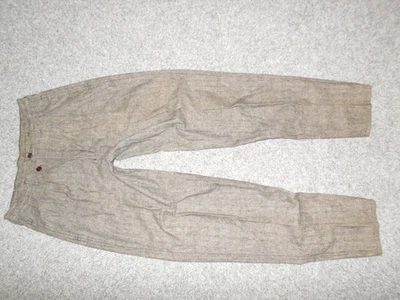 MOTTO RED DOT VTG 80'S MENS 32/34 PLEATED GRAY BAGGY FIT PANTS                A4 - Image 1 of 4